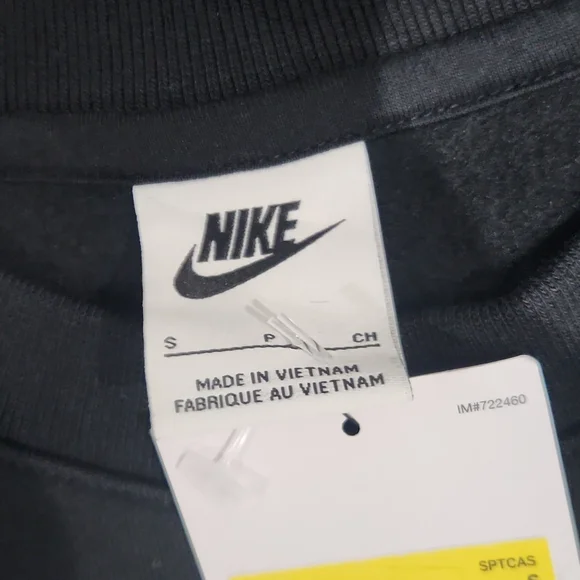 Nike Sportswear AF-1 Masterpiece Crew Black Men Small - Picture 6 of 7